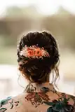 Chignon flou bohème